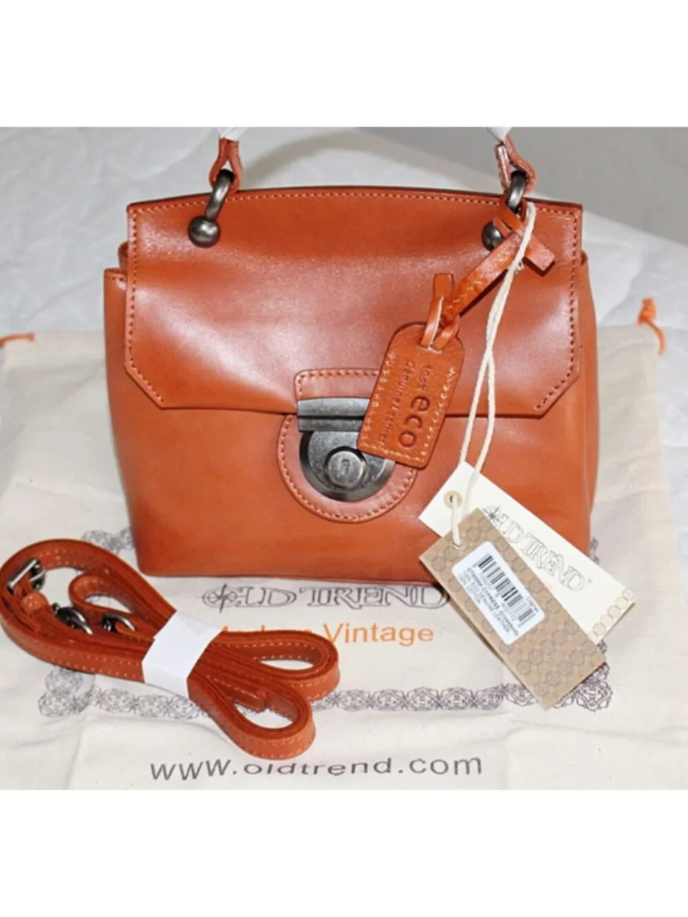New w/ Tags Old Trend Cypress Crossbody in Cognac (Brown-Orange)